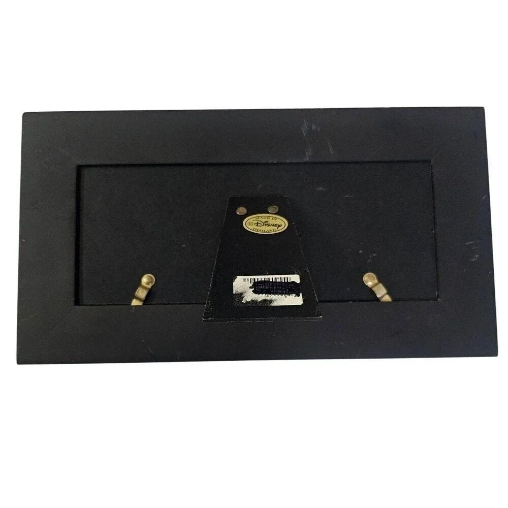 Vintage Disney 1998 Wood Photo‎ Frame Mickey Metal Design